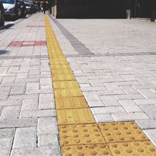 Piso Podotátil para Acessibilidade